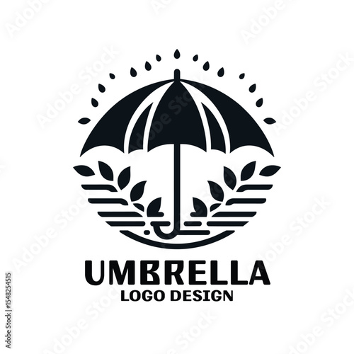 Umbrella Vector Logo Design