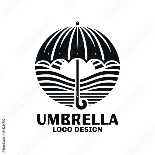 Umbrella Vector Logo Design