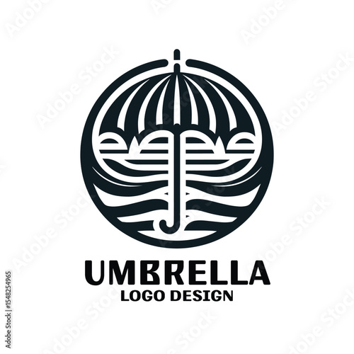 Umbrella Vector Logo Design