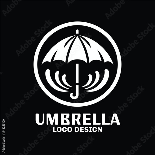 Umbrella Vector Logo Design
