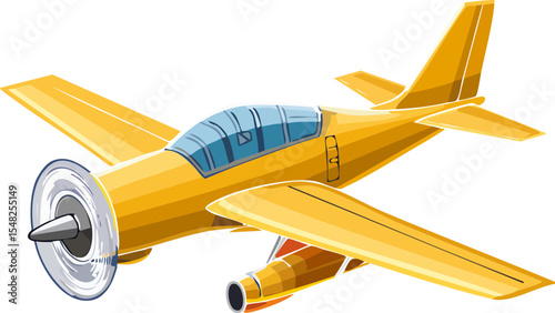 airplane isolated on white