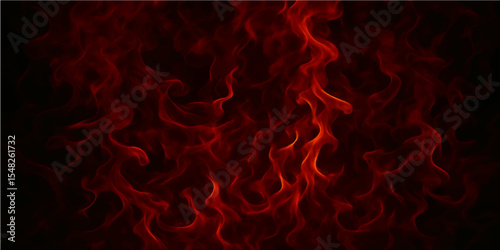 Abstract red and yellow smoke and flame patterns create a dark, fiery background with a burning motion design (14)