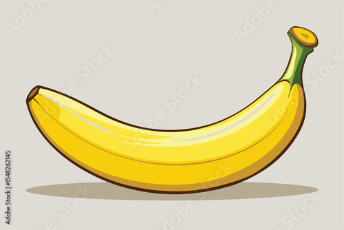  illustration  of banana vector .