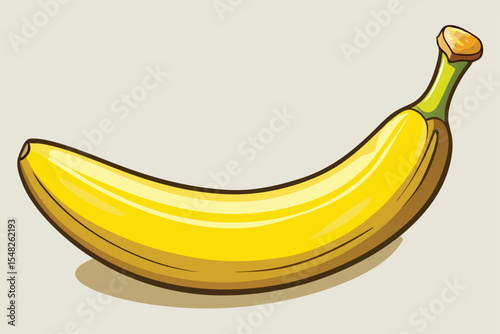  illustration  of banana vector .