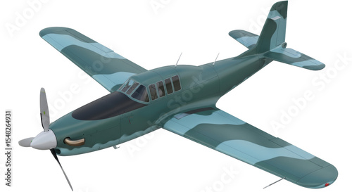 Isolated Airplane