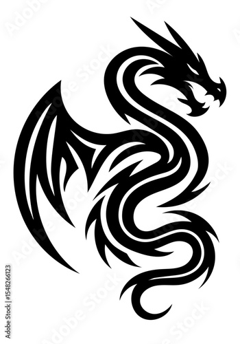 Tribal-Drache