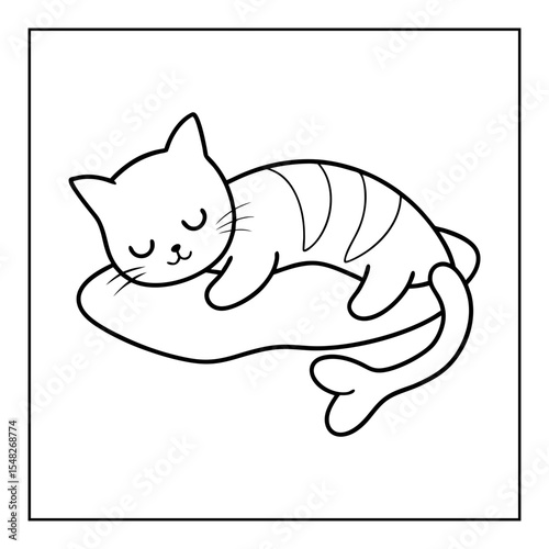 vector illustration of a cartoon 