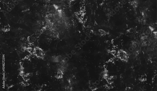 Black grunge dusty background, old film effect, scary obsolete texture. black concrete wall background, abstract cement texture