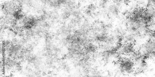 Abstract grunge polished natural cement or stone old texture, Plastered long panoramic white plaster of wall surface, Grunge black and white