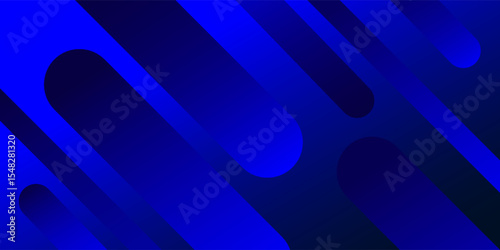 Blue abstract background diagonal geometric shape with halftone. Modern fiber textured vector