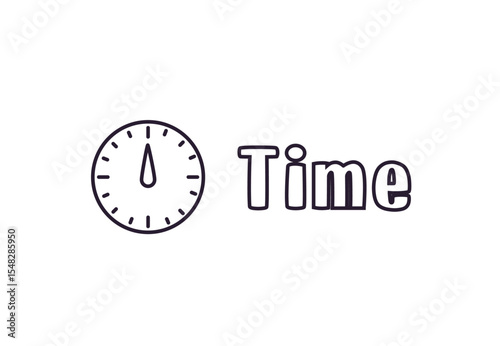 Time Illustration Icons Vector illustration