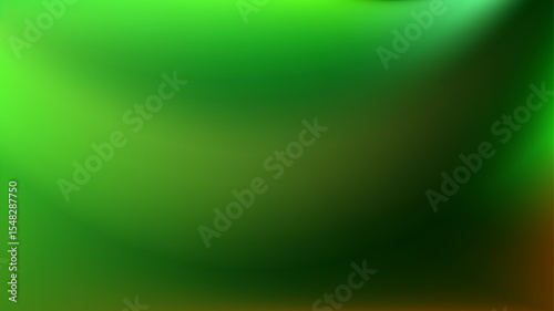 Dark green gradient background. Forest green nature bg.