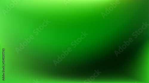 Dark green gradient background. Forest green nature bg.