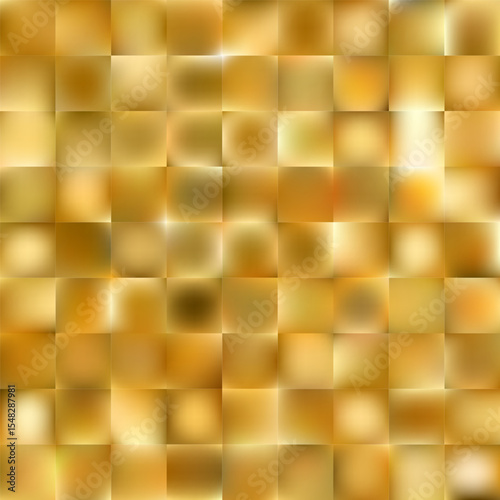 Glowing abstract background with square shaped gradient