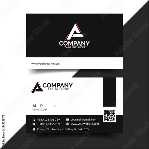 Modern business design template set for creative corporate branding