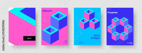 Geometric Business Presentation Template. Creative Background Layout. Isolated Flyer Design. Brochure. Report. Banner. Book Cover. Poster. Journal. Handbill. Brand Identity. Leaflet. Portfolio