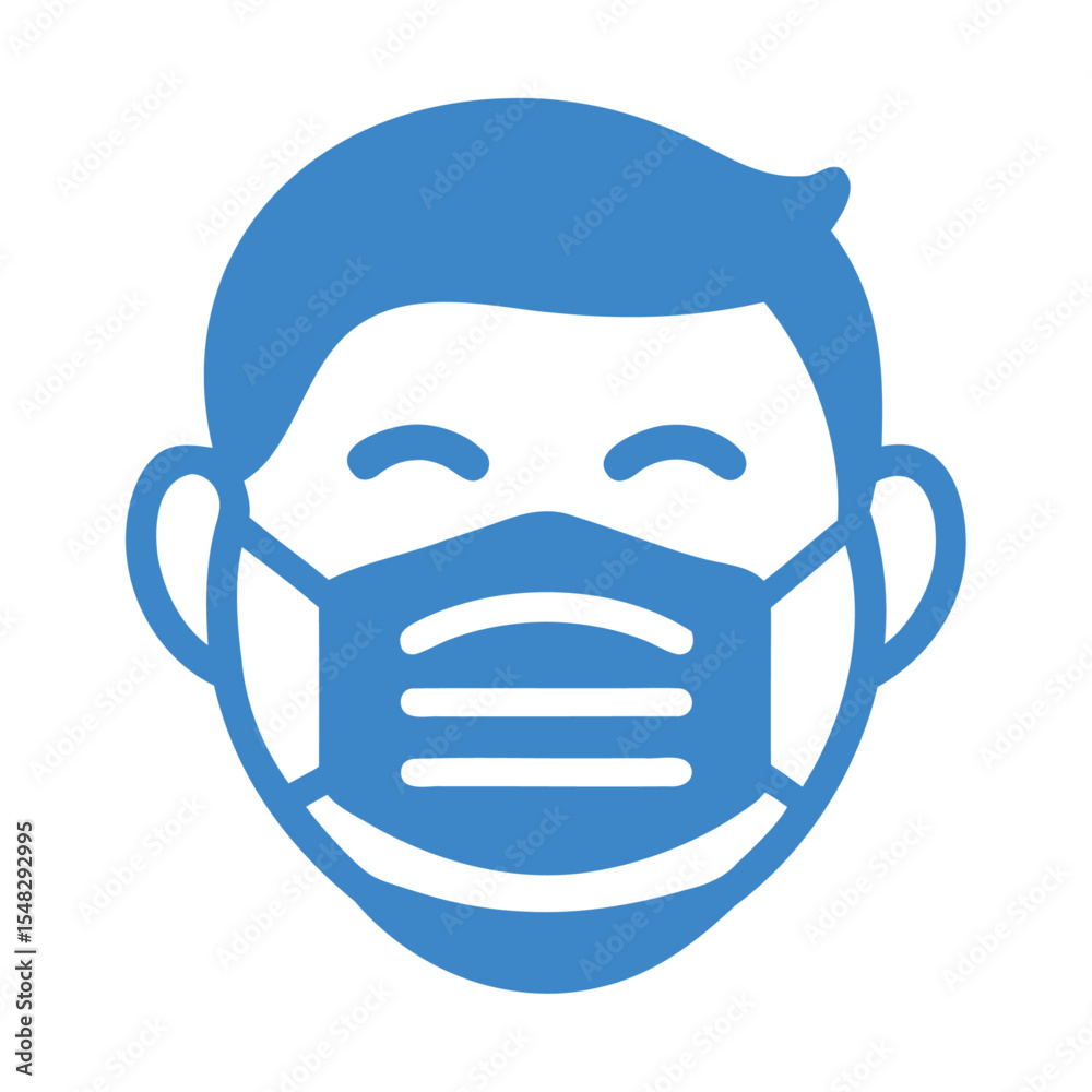 Medical mask icon design Medical mask icon design