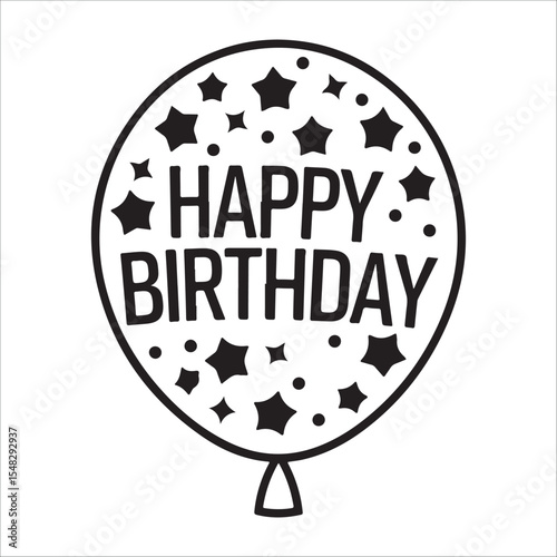 Balloons vector illustration ,Bubbles in the Sky,birthday balloon