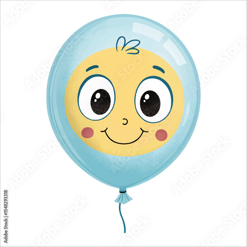 Balloons vector illustration ,Bubbles in the Sky,birthday balloon