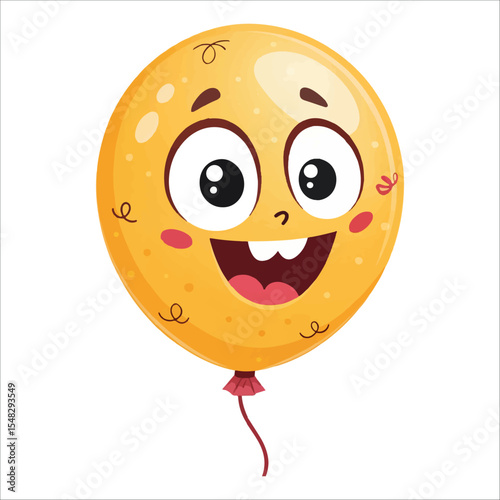 Balloons vector illustration ,Bubbles in the Sky,birthday balloon