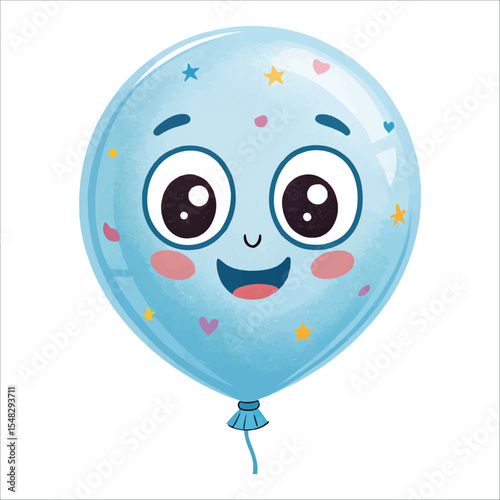 Balloons vector illustration ,Bubbles in the Sky,birthday balloon