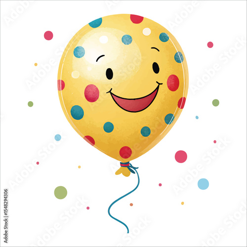 Balloons vector illustration ,Bubbles in the Sky,birthday balloon