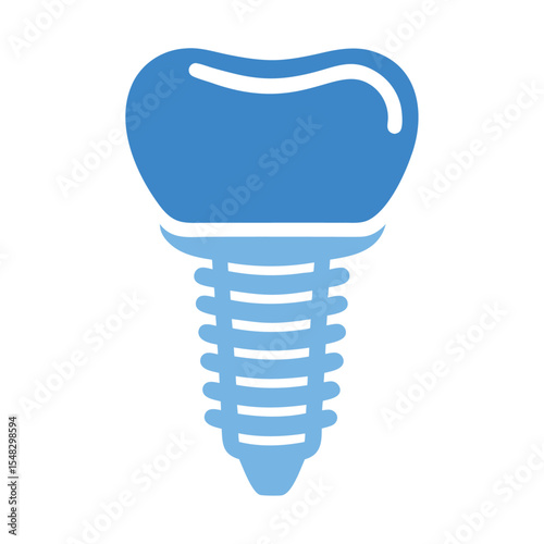 vector illustration of dental tooth