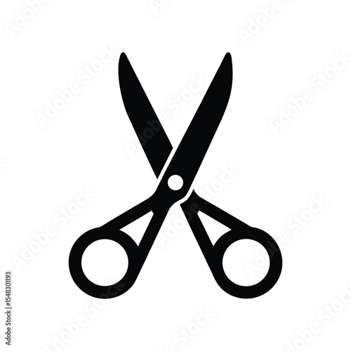scissors isolated on white
