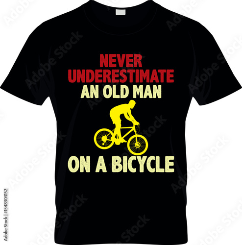Never Underestimate an Old Man on a bicycle