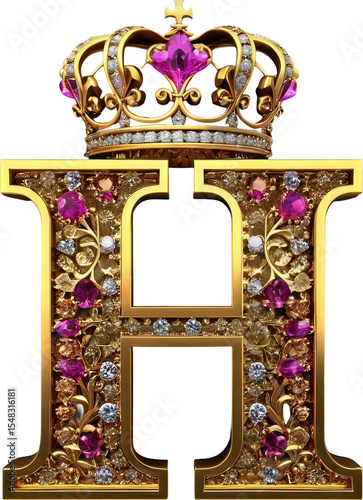 corona, letra H, quinceañera, brillo, dorado, marco, dorada, antigüedad, viejo, foto, antique, imagen, arte, madera, decoraciones, arcen