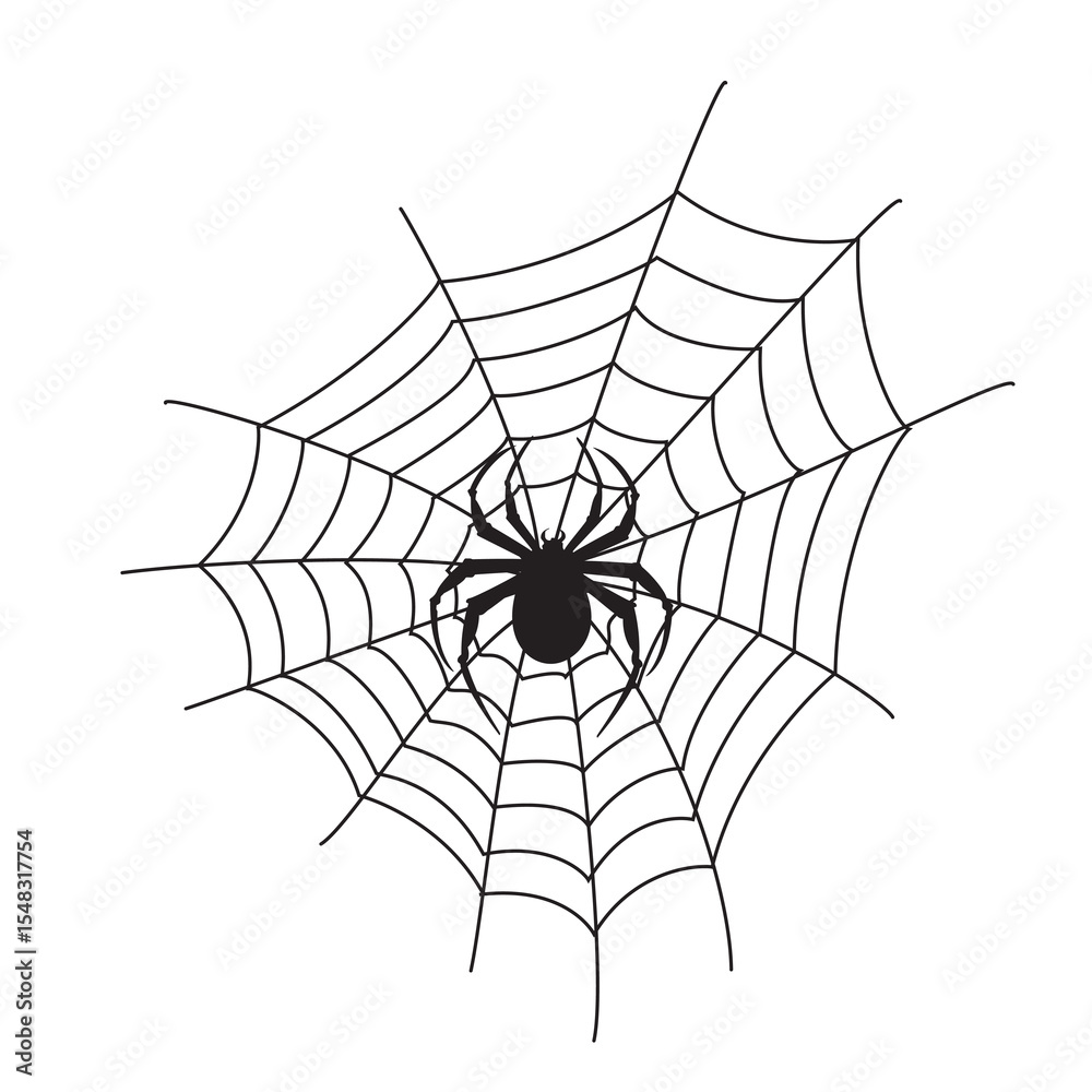 Obraz premium spider on web