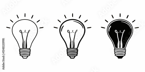 Electric Lamps as Metaphors for Genius, Brainstorming, and Finding Solutions with Different States