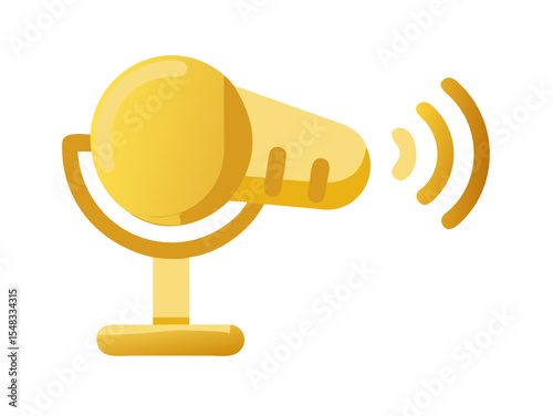 vector illustration of a radio icon