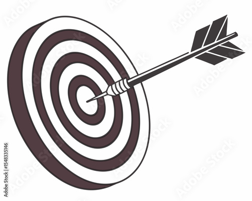 dart hitting target