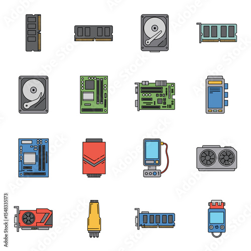 Computer Hardware Components RAM, Motherboard, GPU, and More