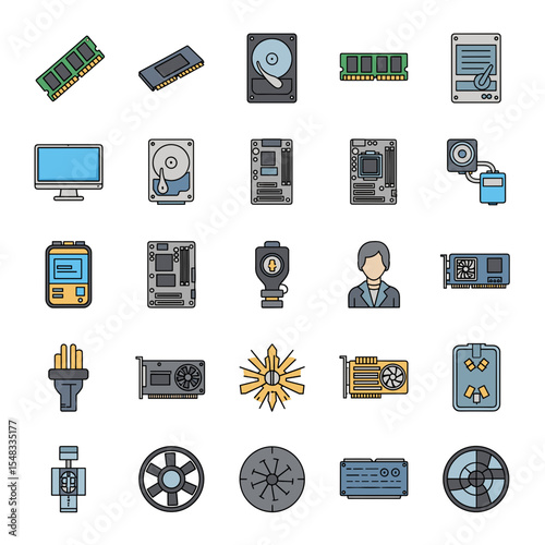 Computer Hardware Components RAM, HDD, GPU, Motherboard & More