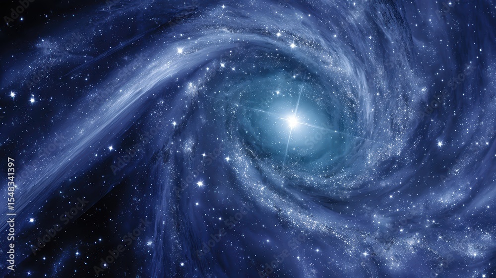 Obraz premium Exploring the Wonders of the Cosmos With Captivating Galaxy Formations at Night