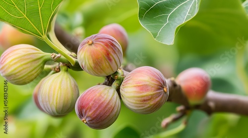 A fig tree with ripe figs ready for harvest