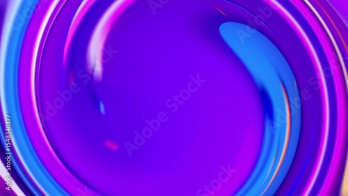 Video of Vibrant Abstract Swirls: A mesmerizing visual spectacle of flowing, swirling colors in a dynamic abstract design, perfect for evoking a sense of motion, energy, and artistic expression.
