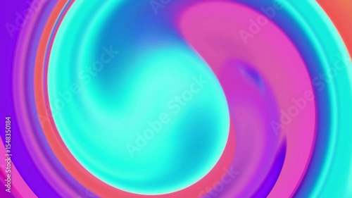 Video of Vibrant Swirl: A mesmerizing swirl of vibrant colors creates a dynamic and abstract composition, evoking a sense of fluidity, movement, and visual interest.