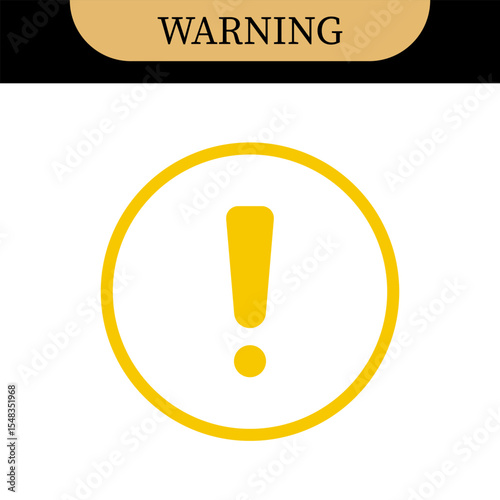 exclamation mark icons in speech bubble shapes | alerts, warnings, attention and important information icons | in black, yellow, and red colors