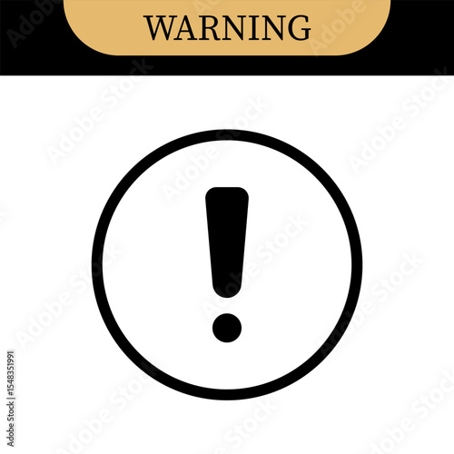 exclamation mark icons in speech bubble shapes | alerts, warnings, attention and important information icons | in black, yellow, and red colors