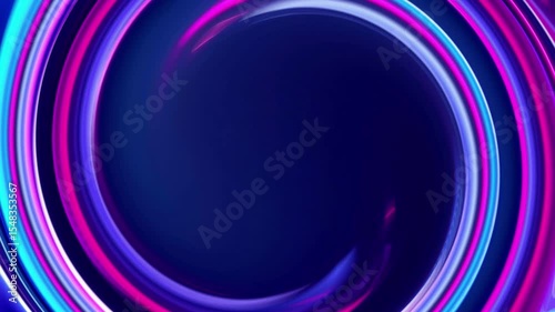 Video of Abstract Swirl of Energy: A mesmerizing display of vibrant colors forming a dynamic spiral, evoking a sense of motion, energy, and technological advancement, perfect for modern designs.