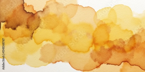 Mocha mousse watercolor texture in warm tea shades