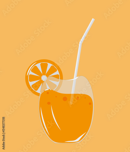 glass of orange juice