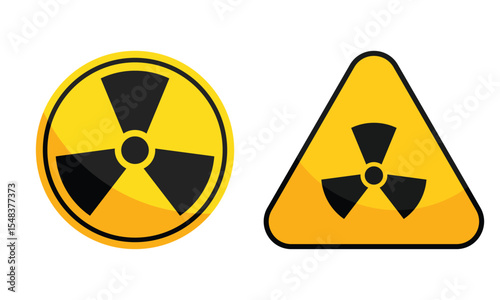 nuclear icon, nuclear energy icon set, radiation icon, nuclear icon silhouette. atomic sign logo.