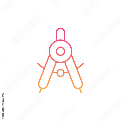 Divider  Icon vector