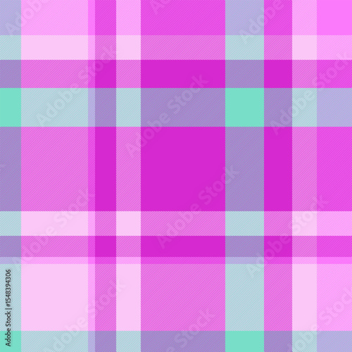 Vibrant pastel plaid pattern in pink, purple, and mint green.  Perfect for textile design, website backgrounds, or fashion illustrations.