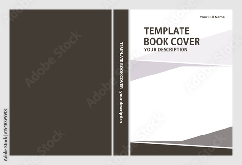 Creative Watercolor Book Cover Template - Artistic Hand-painted Style