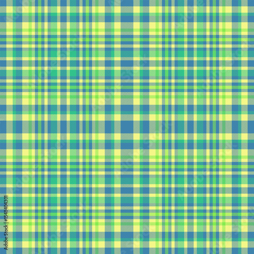 Vibrant pastel plaid pattern in teal, lime, and pale yellow.  Perfect for textile design, website backgrounds, or springthemed projects.